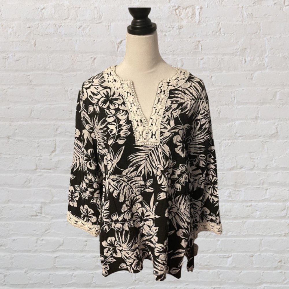 CATHY DANIELS XL BLOUSE